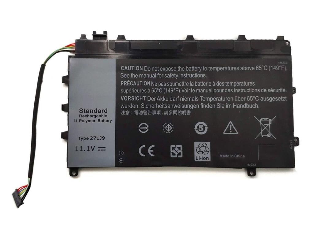 Dell E7350, 271J9 Notebook Bataryası - Ver.1 (Tablet)