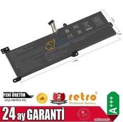 Lenovo ideaPad V145-15AST (81MT) Notebook Bataryası, Laptop Pili