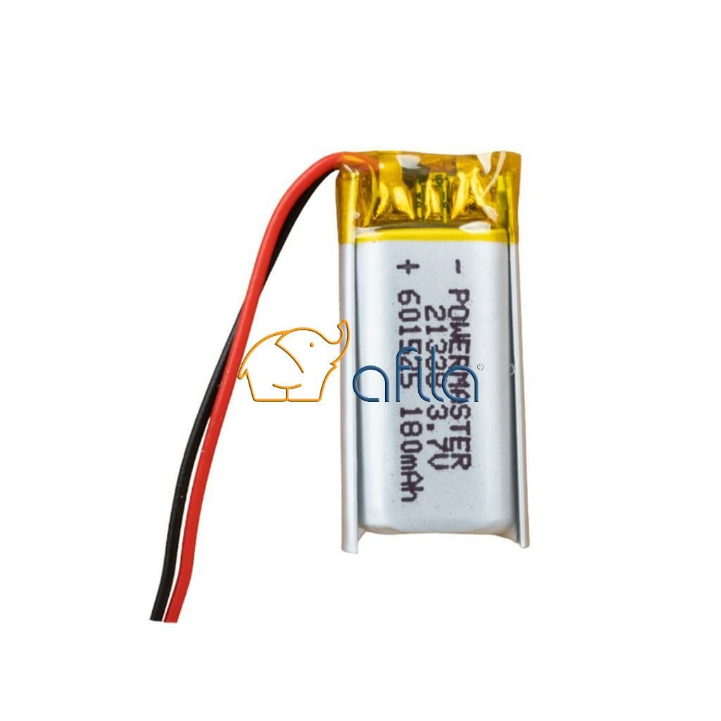 601525 3.7V 180MAH LITHIUM POLYMER BATTERY (Lityum Polimer Ciklet Pil)