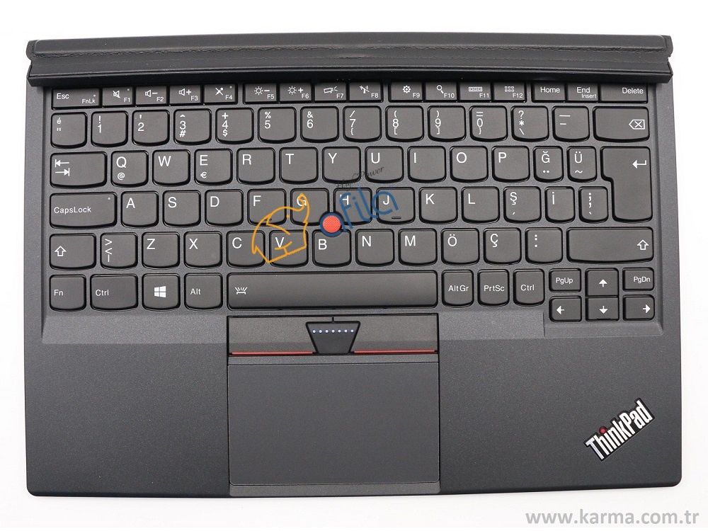 Lenovo ThinkPad X1 Tablet Gen 2 TP00082K3, TP00082K1 Notebook Klavye - Tuş Takımı / Siyah - TR - Işıklı