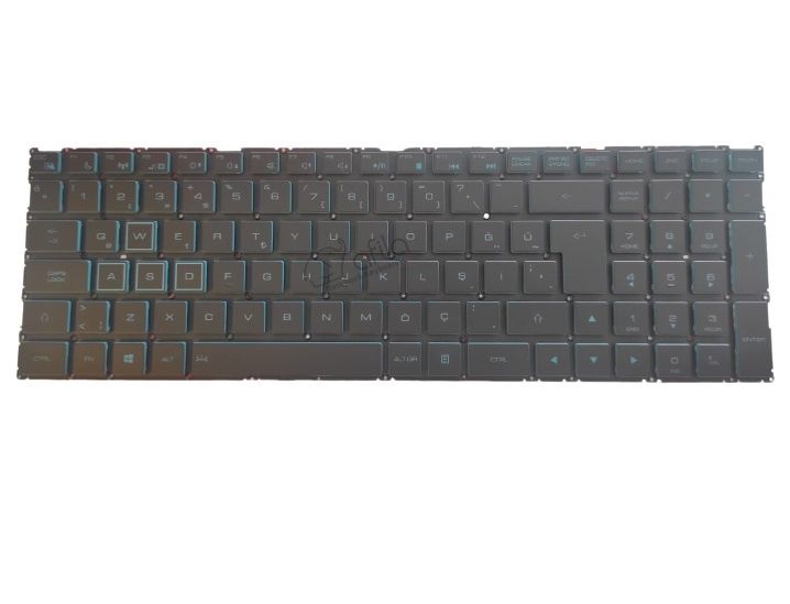 Casper Excalibur G660.7700-D590P Notebook Klavyesi Siyah - TR - Ver.2
