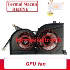 MSI MS-17B1 Stealth Pro Notebook Fan / Ver.2 (Gpu, Vga) Sağ Fan