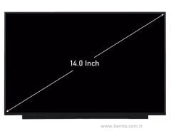 NV140WUM-N43 V8.0 14.0'' inç 30Pin 1920*1200 (FHD+IPS) Lcd Ekran, Panel 60Hz