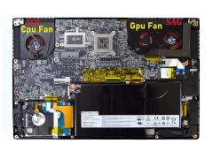 MSI 7RF-212UK BS5005HS-U2F1 Notebook Fan / Ver.2 (Gpu, Vga) Sağ