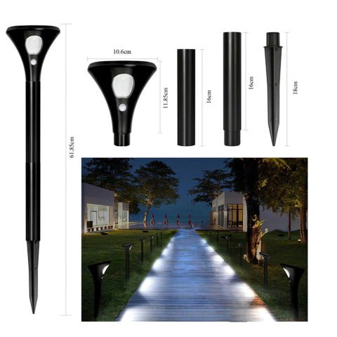 Cata 20W Led Solar Bahçe Armatürü Amber Renk CT-7311