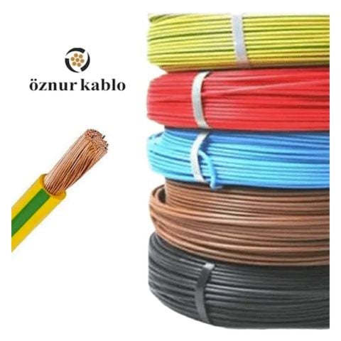 6 mm H07V-K NYAF KABLO SARI YEŞİL-ÖZNUR