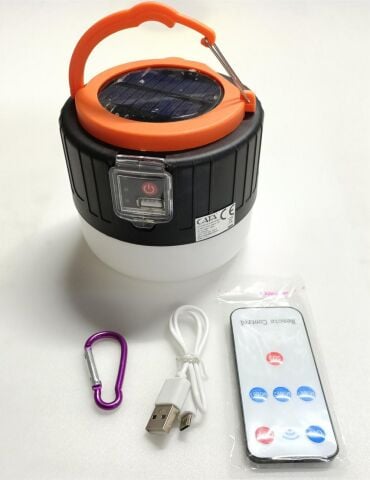 URLA ŞARJLI SOLAR KAMP FENERİ