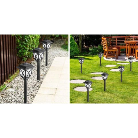 30W SOLAR LED ÇİM DİREĞİ