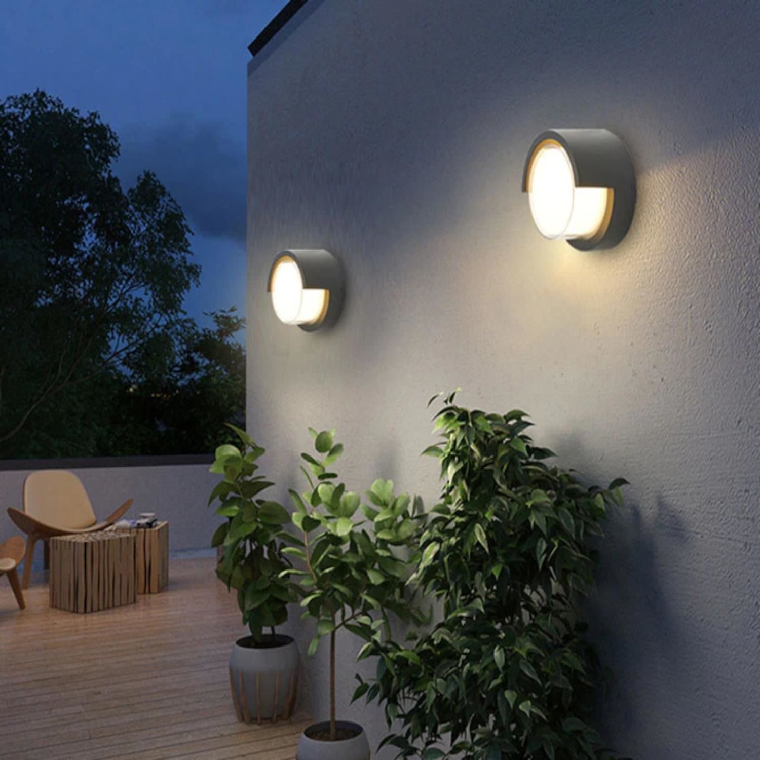 SIVA ÜSTÜ MODERN LED APLİK