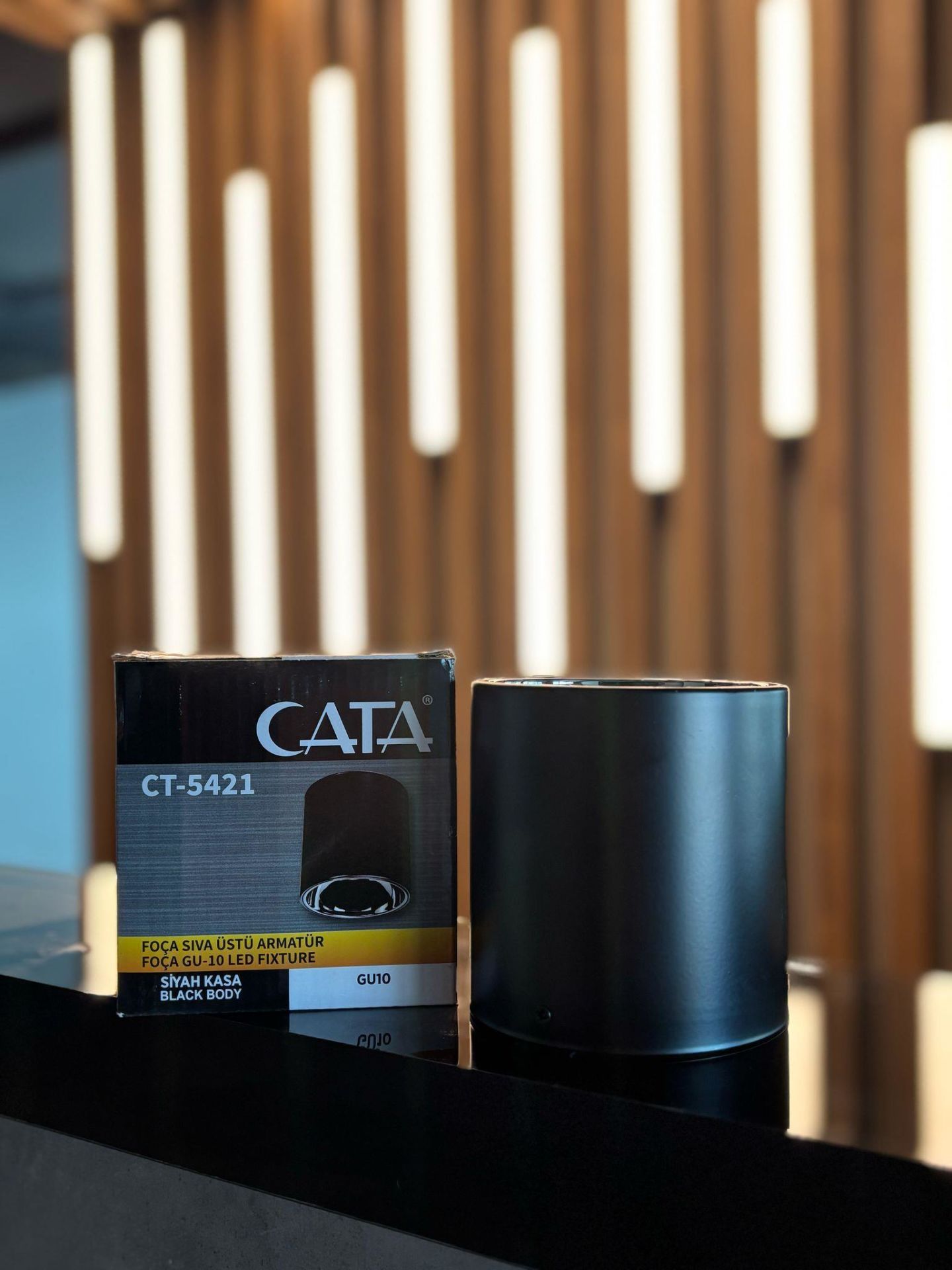 FOÇA SIVA ÜSTÜ ARMATİR (GU-10) (SİYAH+PLATİN)