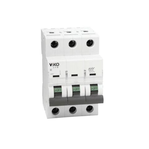 3x40A C TİPİ W OTOMAT 4,5kA VİKO