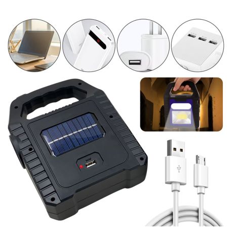 HAZAR ŞARJLI GÜNEŞ ENERJİLİ EL FENERİ