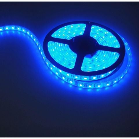 10 ÇİP İÇ MEKAN ŞERİT LED MAVİ (5 Metre)