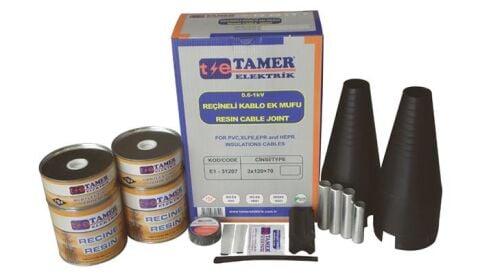 1 KV 4X70 REÇİNELİ EK MUFU