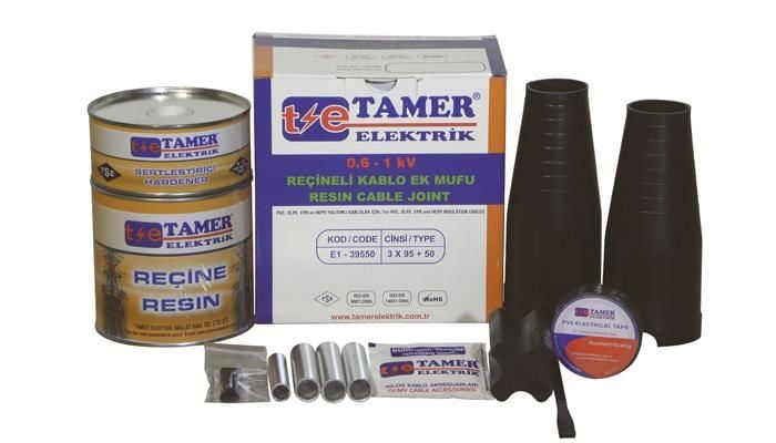 1 KV 4X150 REÇİNELİ EK MUFU