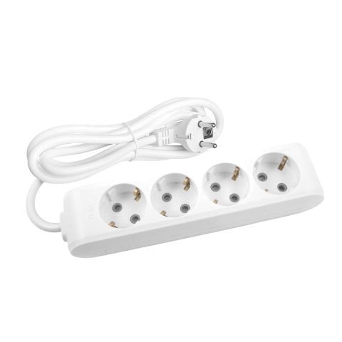 MULTİ-LET DÖRTLÜ PRİZ 3 MT KABLOLU