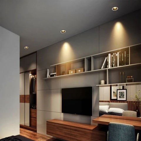 MODERN DEKORATİF SPOT JAGUAR BEYAZ PLATİN