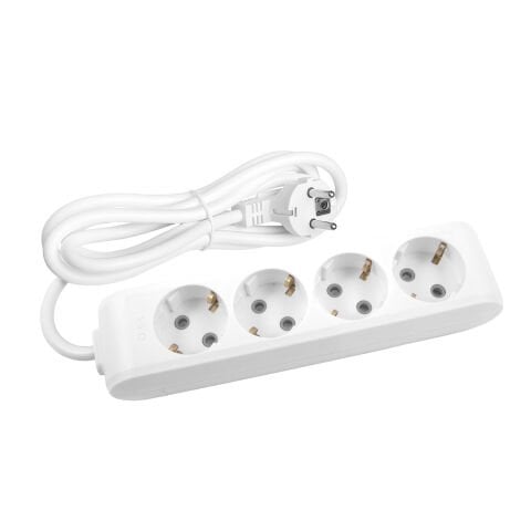 MULTİ-LET DÖRTLÜ PRİZ 1 MT KABLOLU