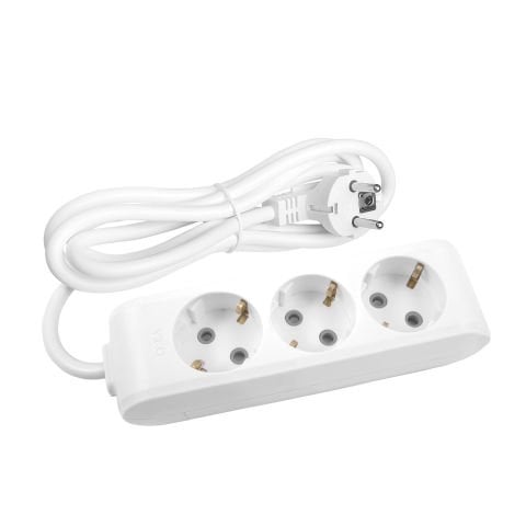 MULTİ-LET ÜÇLÜ PRİZ 3 MT KABLOLU