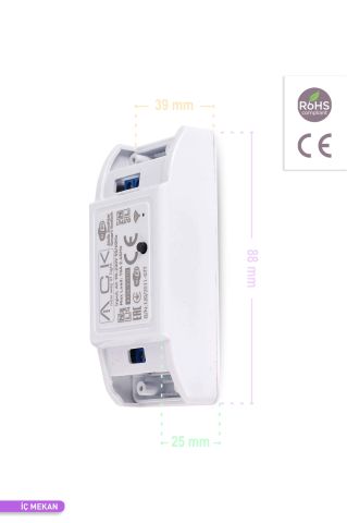 AY26-01010 ACK Wi-Fi Akıllı Anahtar 2000W