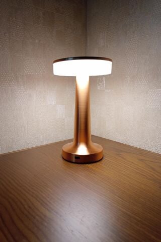 Cata Oslo Şarjlı Dim Edilebilir Masa Lambası CT-8435 Tek Anahtarla 3 Renk Yanma Modlu