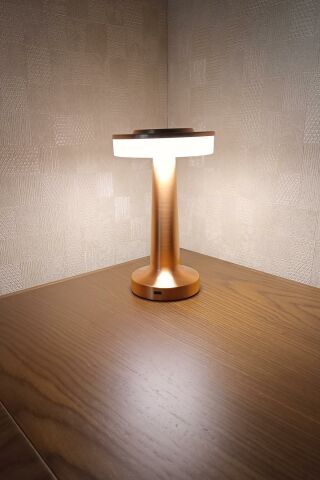 Cata Oslo Şarjlı Dim Edilebilir Masa Lambası CT-8435 Tek Anahtarla 3 Renk Yanma Modlu