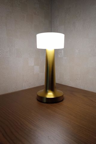 Cata Denver Şarjlı Dim Edilebilir Masa Lambası CT-8436 Tek Anahtarla 3 Renk Yanma Modlu