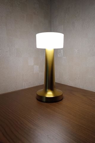 Cata Denver Şarjlı Dim Edilebilir Masa Lambası CT-8436 Tek Anahtarla 3 Renk Yanma Modlu