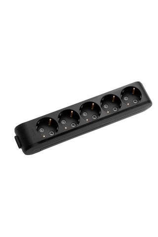 MULTİ-LET SİYAH BEŞLİ PRİZ KLEMENSLİ