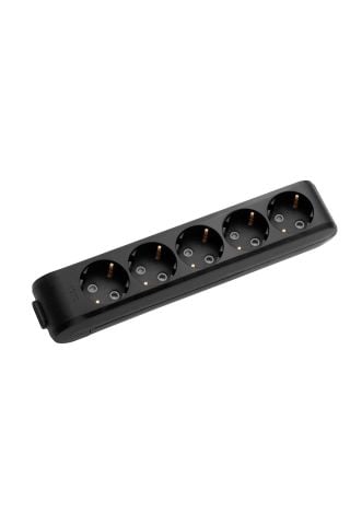 MULTİ-LET SİYAH BEŞLİ PRİZ KLEMENSLİ