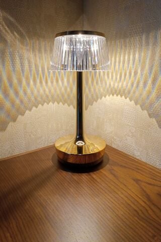 Cata Rio Şarjlı Masa Lambası Ct-8434 Tek Anahtarla 3 Renk