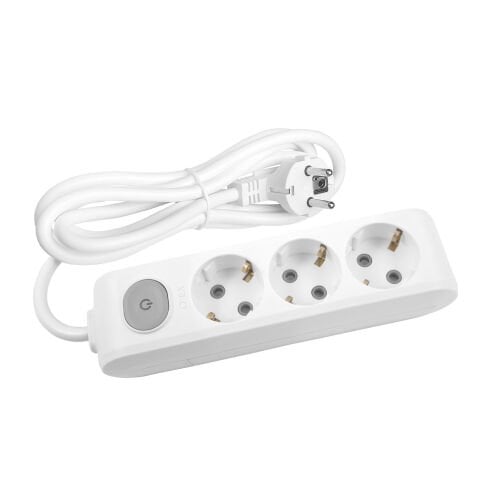 MULTİ-LET ÜÇLÜ PRİZ ANAHTARLI 1 MT KABLOLU