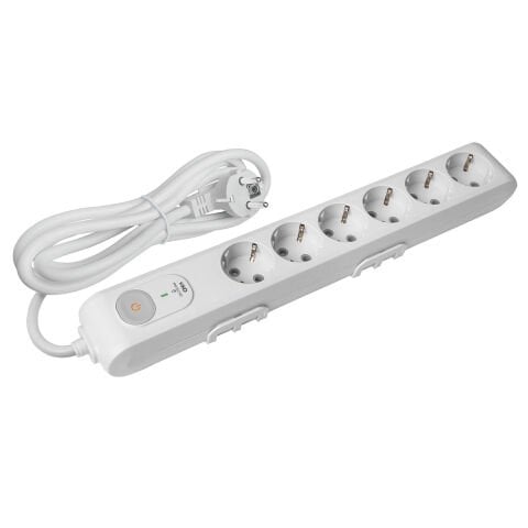 Viko Multi-Let Şok Akım Korumalı 1.5 Metre 6lı Priz 90117632