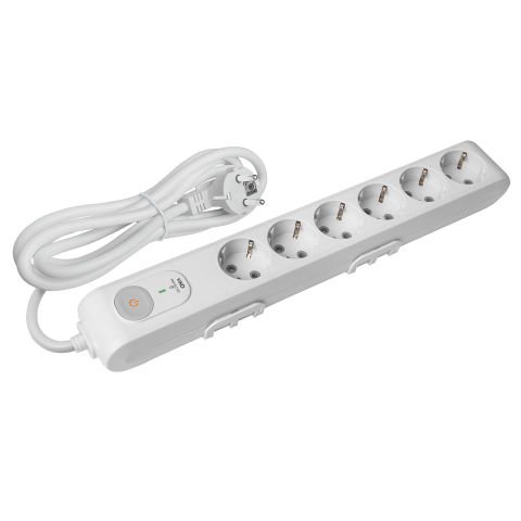 Viko Multi-Let Şok Akım Korumalı 1.5 Metre 6lı Priz 90117632