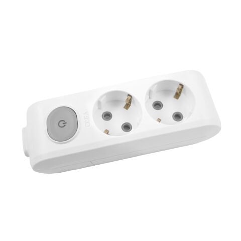 MULTİ-LET İKİLİ PRİZ ANAHTARLI KLEMENSLİ