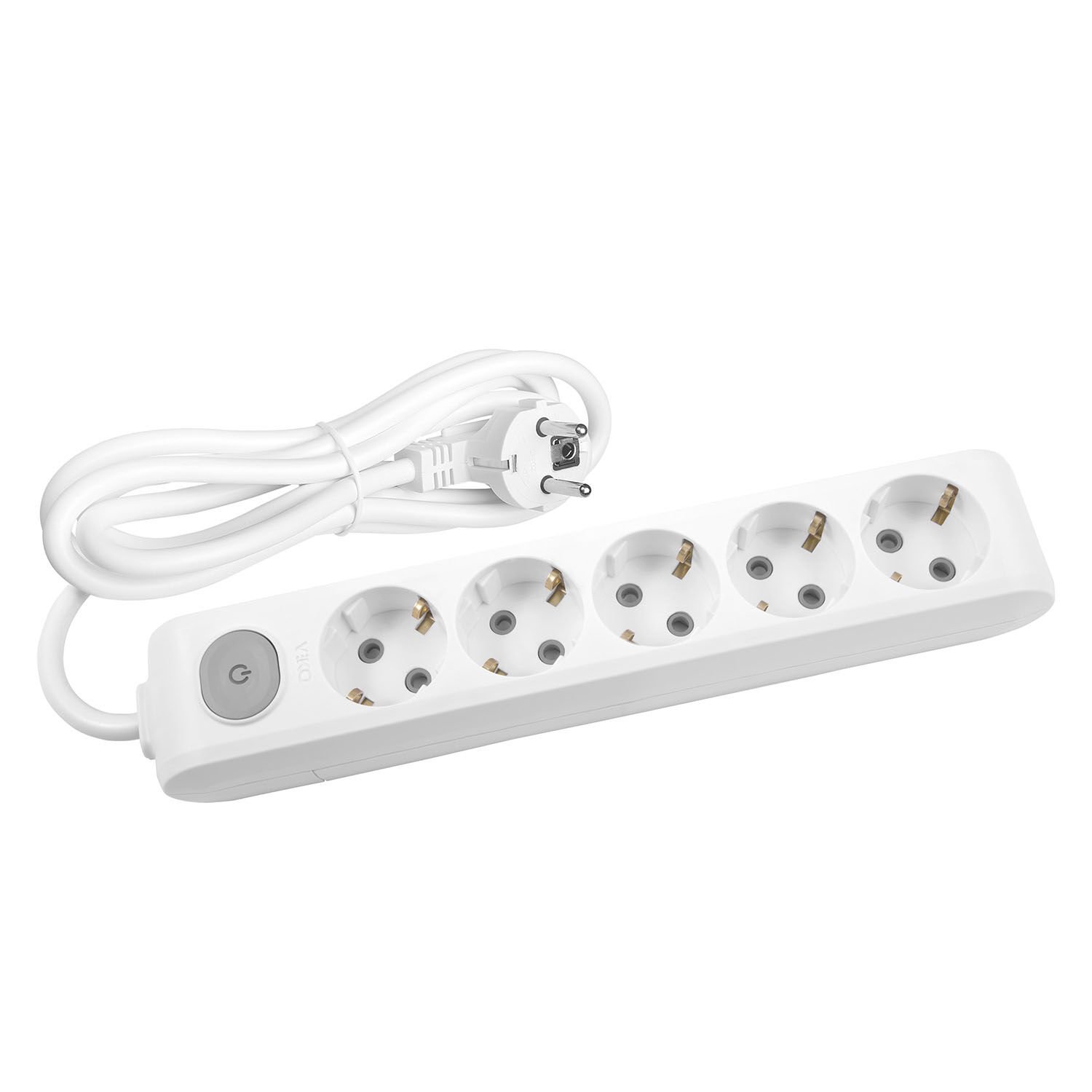 MULTİ-LET BEŞLİ PRİZ ANAHTARLI 2 MT KABLOLU