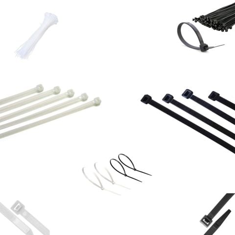 2,5x150 KABLO BAĞI BEYAZ