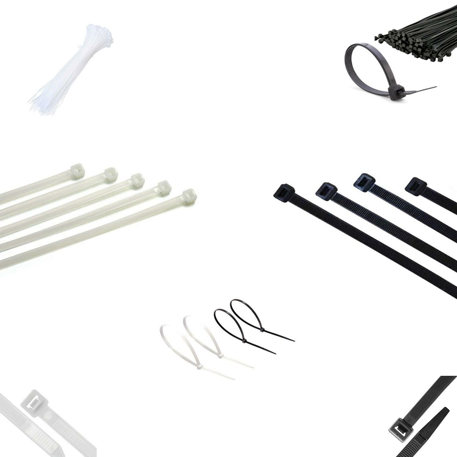 7,6x550 KABLO BAĞI BEYAZ