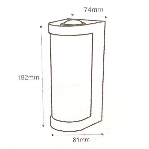 9W Lara Led Aplik Ct-7079 Gün ışığı 830 lümen