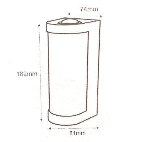 9W Lara Led Aplik Ct-7079 Gün ışığı 830 lümen