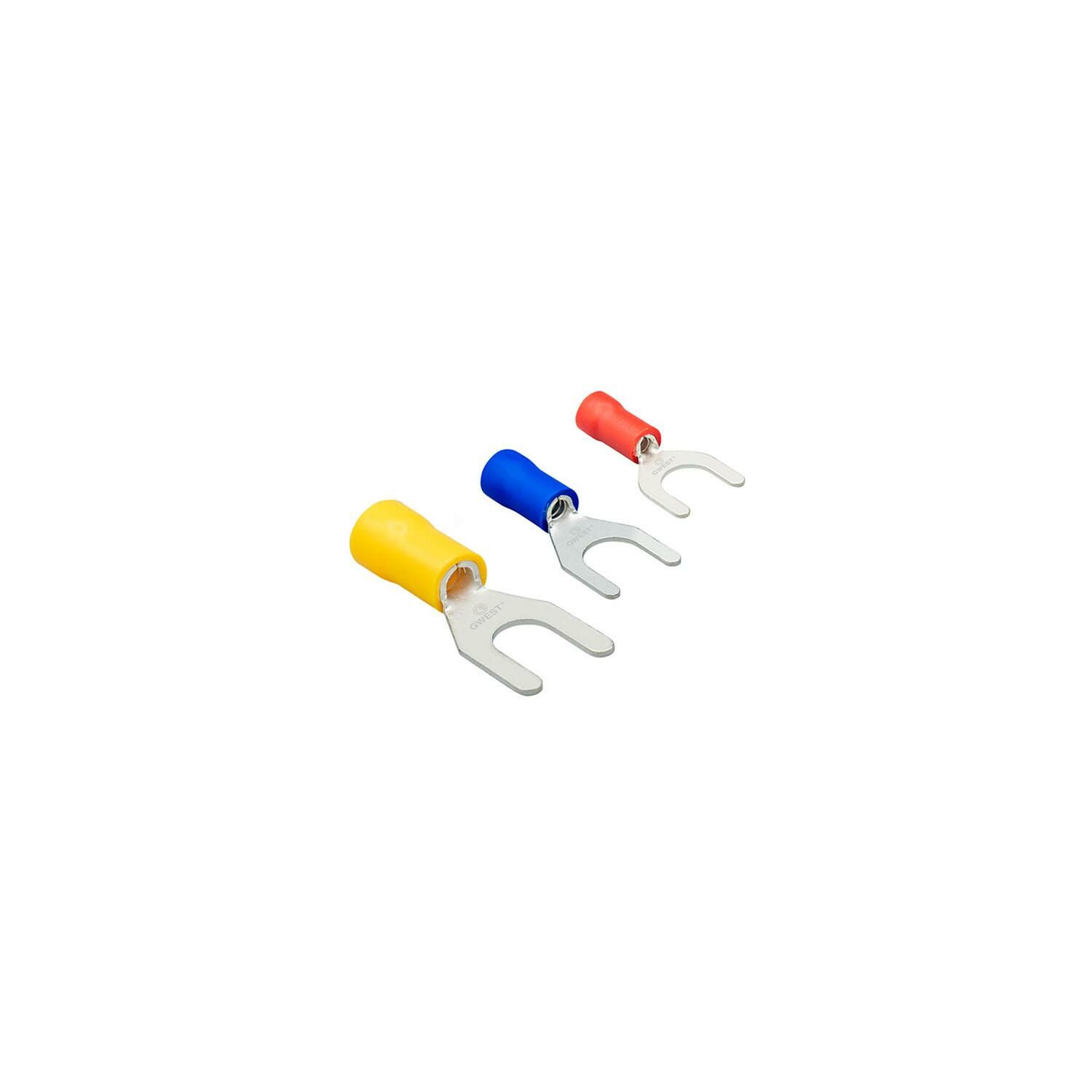 GÇU-3001 0.5-1.5 mm Kırmızı Çatal Kablo Pabucu