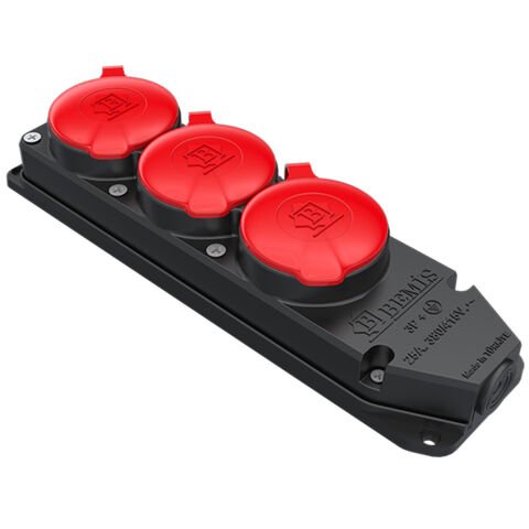 3/25A ÜÇLÜ GRUP PRİZ KAUÇUK