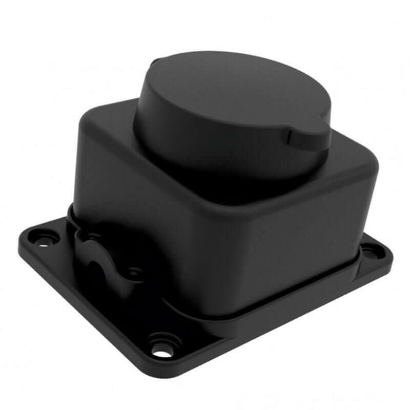 1/16A 220V KAUÇUK TEKLİ DUVAR PRİZ