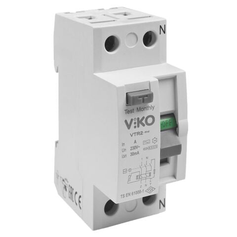 2x25A 30mA KAÇAK AKIM RÖLESİ VİKO