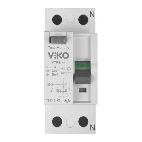 2x25A 300mA KAÇAK AKIM RÖLESİ VİKO