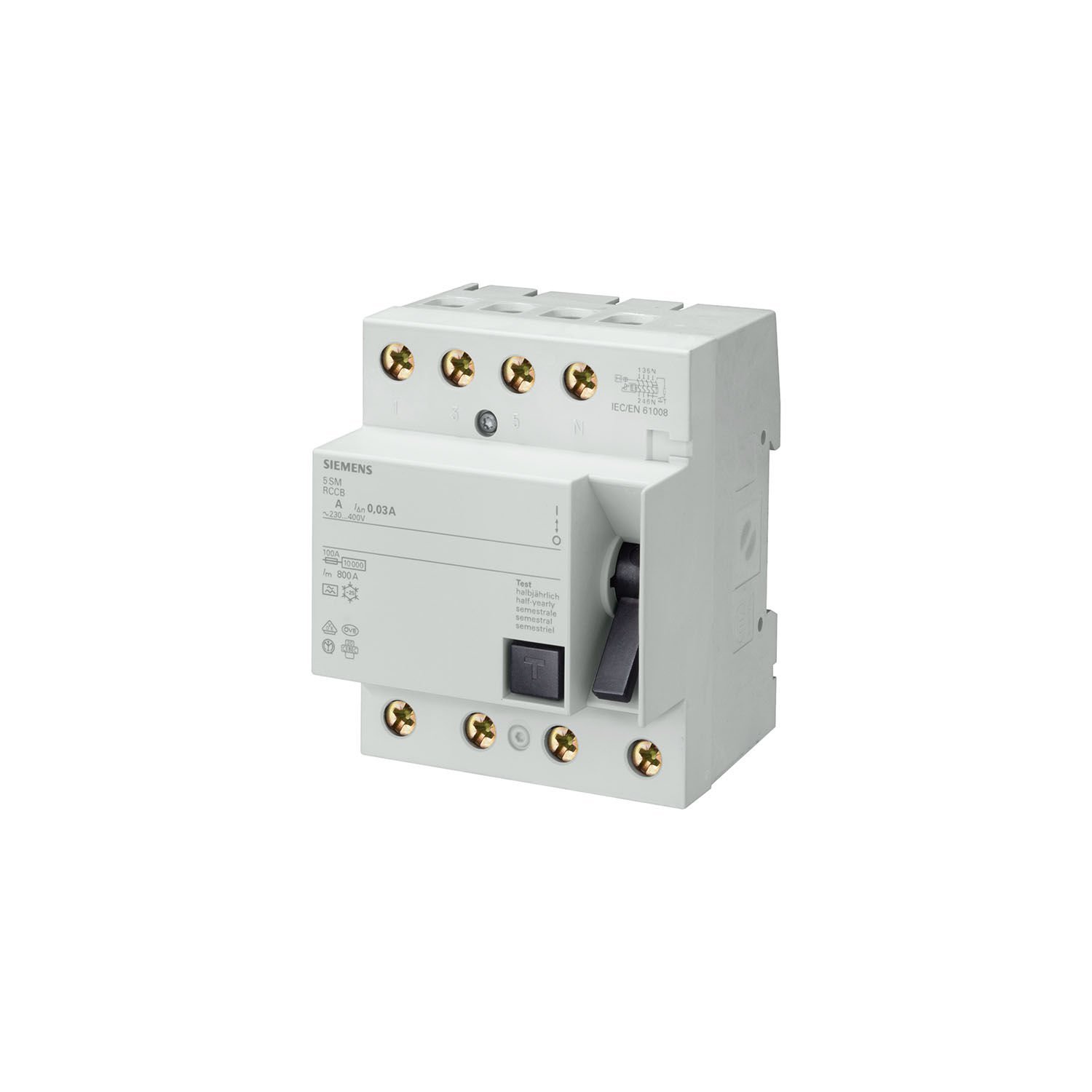 4x125 30mA KAÇAK AKIM RÖLESİ SIEMENS