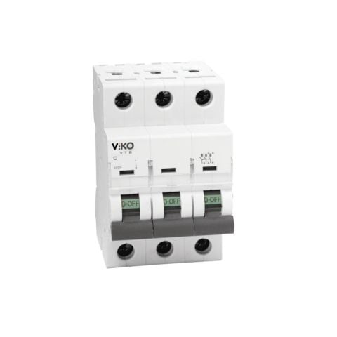 3x50A C TİPİ W OTOMAT 4,5kA VİKO