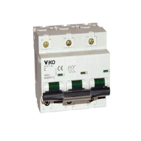 3X25A C TİPİ W OTOMAT 10kA VİKO