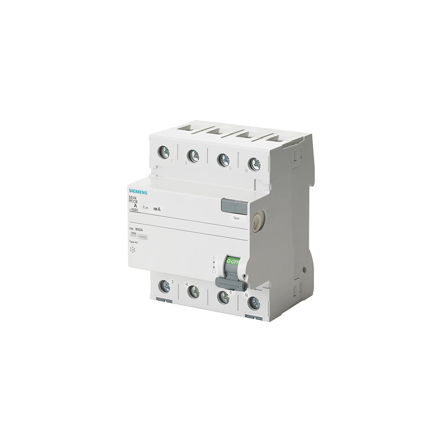 4x80 30mA KAÇAK AKIM RÖLESİ SIEMENS - SV