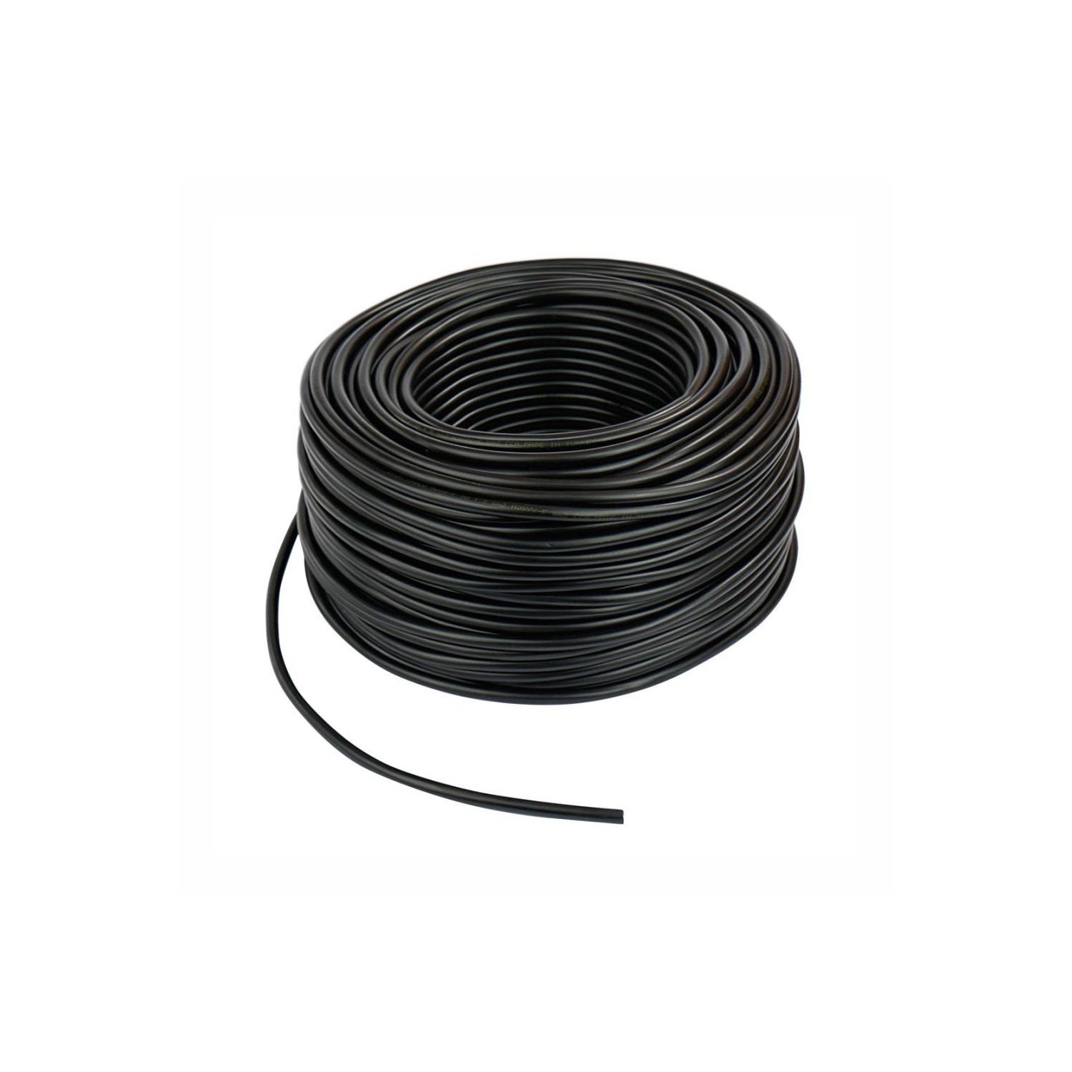 2X1,5 mm H05VV-F (TTR) KABLO SİYAH-ÖZNUR